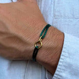 GREEN UNITY BRACELET | 18K Gold