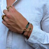 GREEN UNITY BRACELET | 18K Gold