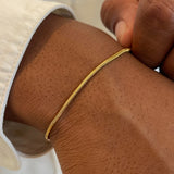 SQUARE BRACELET | 18K Gold