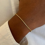 SQUARE BRACELET | 18K Gold