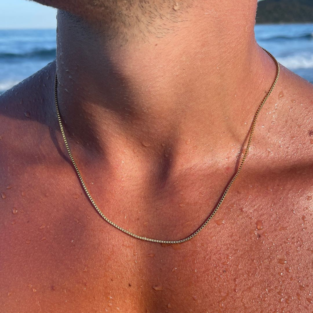 BOX CHAIN | 18K Gold
