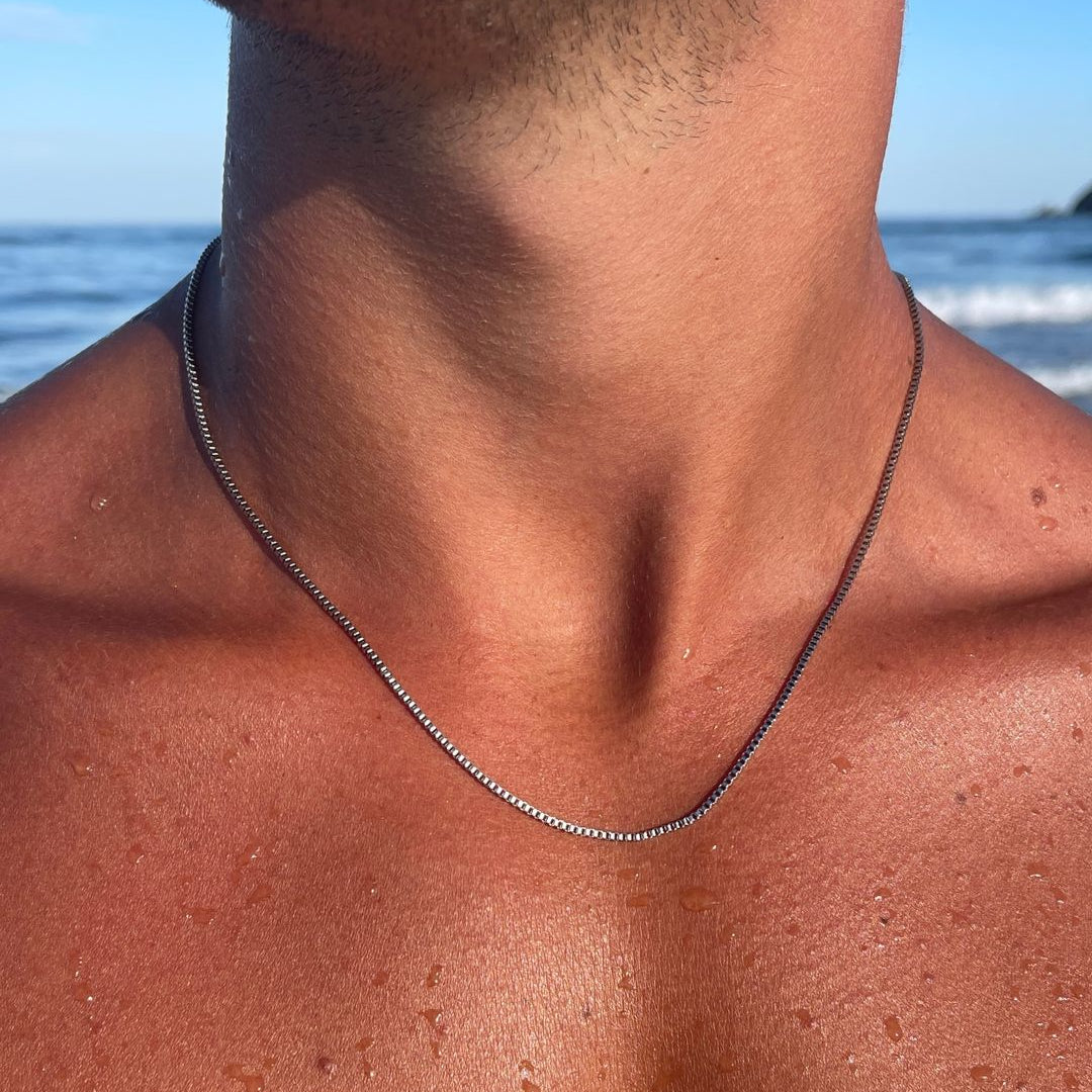 BOX CHAIN | Silver