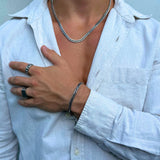 CUBAN BRACELET 5MM | Silver
