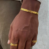 UNISIZE AMSTERDAM BRACELET | 18K Gold