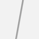 RED GEMSTONE CHAIN | Silver