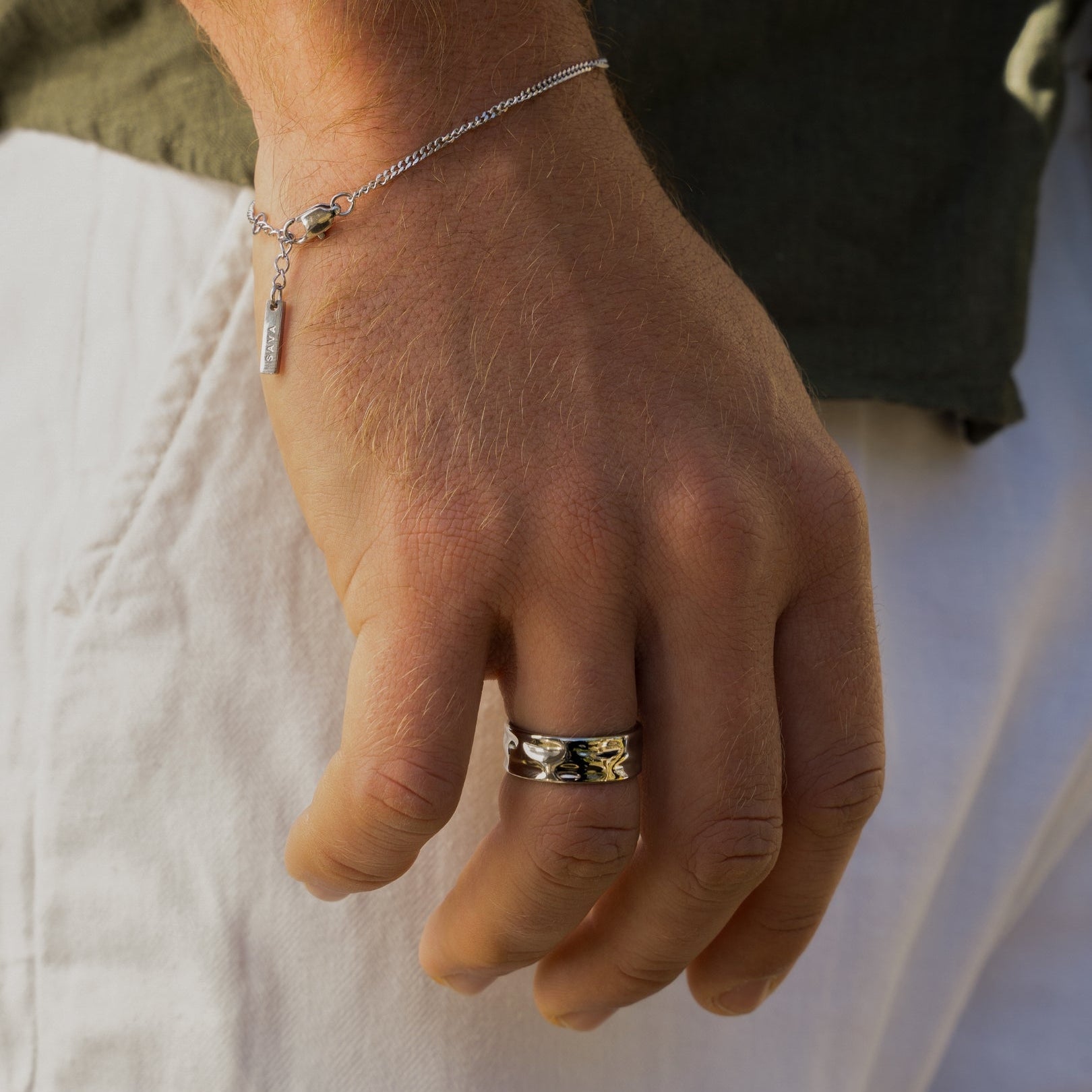 UNISIZE AMSTERDAM RING | Silver