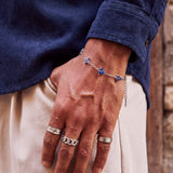 OCEAN CLOVER BRACELET | Silver