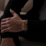 SNOW UNITY BRACELET | 18K Gold