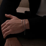 CROSS BRACELET | Silver